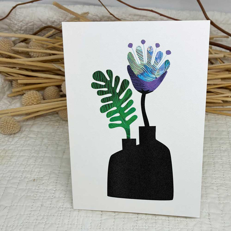 Card - Duet Floral in Vase