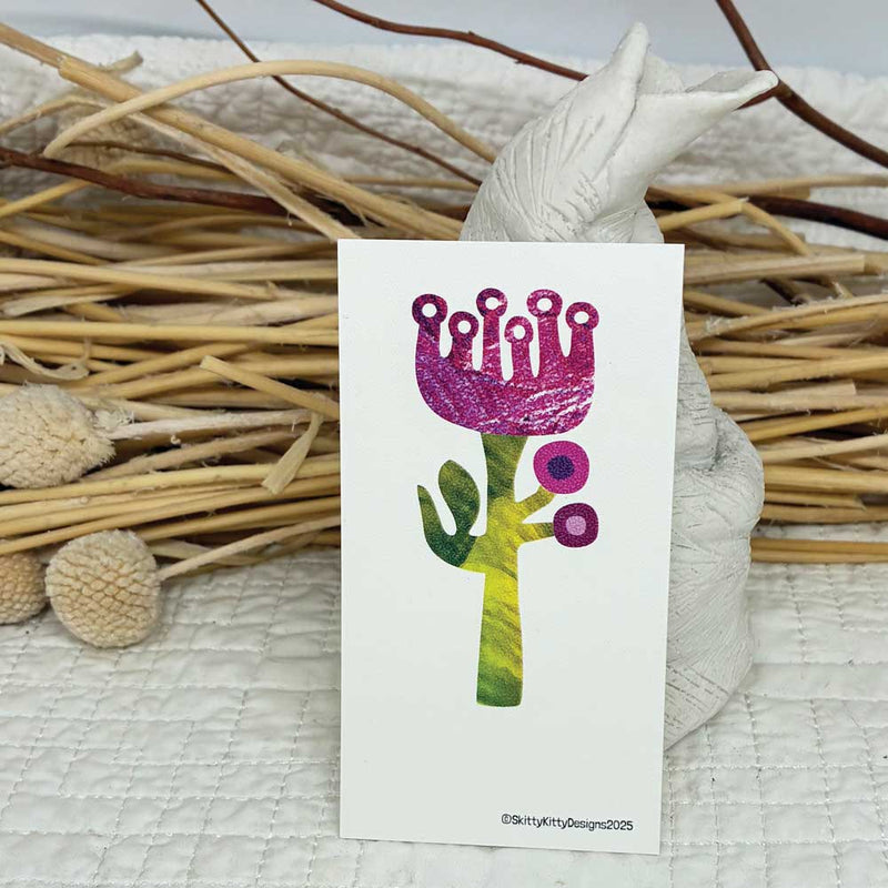 Neptune Flower Gift Tag