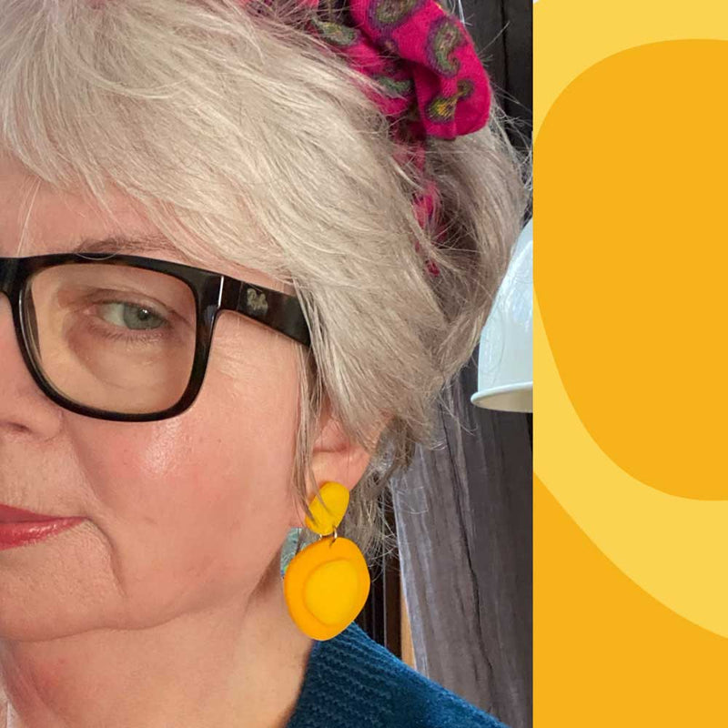 Spot On Earrings - Yellow and Lemon